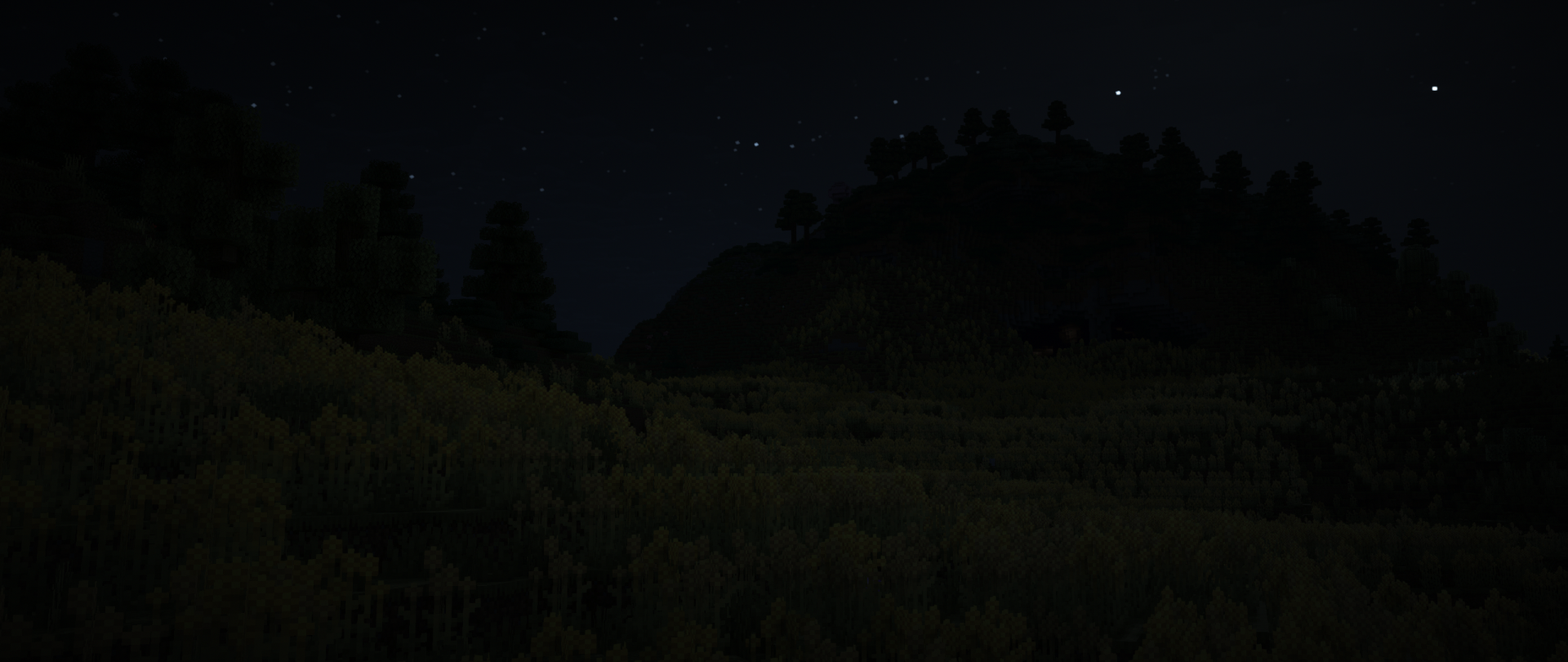 Field at Night by wispythermo91