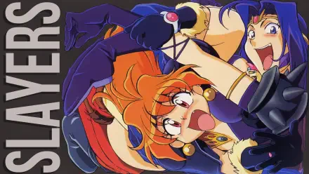 Anime slayers Lina Inverse Naga the Serpent HD Desktop Wallpaper | Background Image