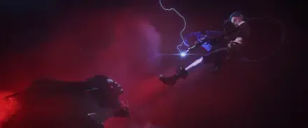 4K Ultra HD PC desktop wallpaper featuring a dynamic scene from the TV show Arcane, highlighting action from Arcane Season 2 with vivid colors and electrifying effects.