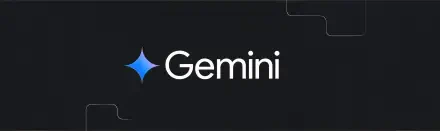 A sleek 4K Ultra HD wallpaper featuring the Gemini logo from Google AI, set against a dark background, showcasing modern technology and innovation.