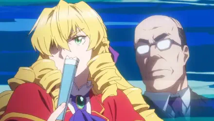 Anime From Bureaucrat to Villainess: Dad's Been Reincarnated! Grace Auvergne HD Desktop Wallpaper | Background Image