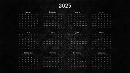 2025 calendar text distressed HD Desktop Wallpaper | Background Image