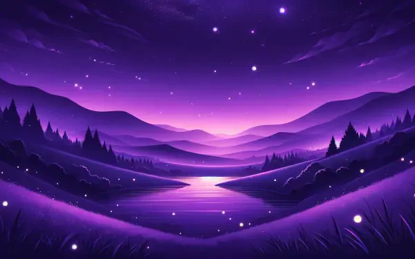  Shining Star Ultra Violet Desktop Wallpaper