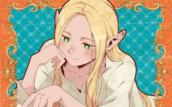Anime Delicious in Dungeon Marcille Donato HD Desktop Wallpaper | Background Image