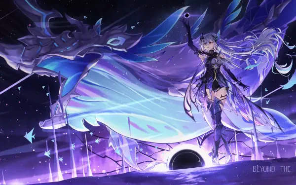 Skirk (Genshin Impact) Genshin Impact girl video game HD Desktop Wallpaper | Background Image
