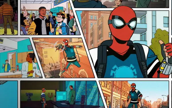 Your Friendly Neighborhood Spider-Man HD Desktop Wallpaper | Background Image