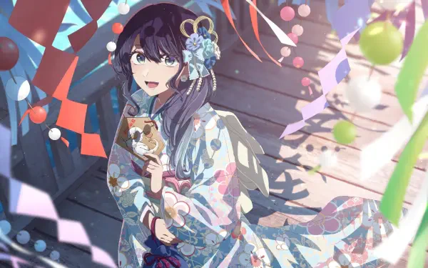 Anime Oshi no Ko Akane Kurokawa HD Desktop Wallpaper | Background Image