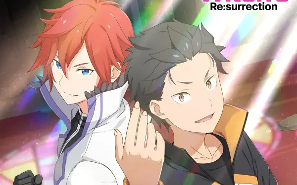 Anime Re:Zero - Starting Life in Another World Subaru Natsuki Reinhard van Astrea HD Desktop Wallpaper | Background Image