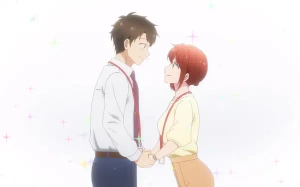 Anime I Have a Crush at Work Masugu Tateishi Yui Mitsuya HD Desktop Wallpaper | Background Image