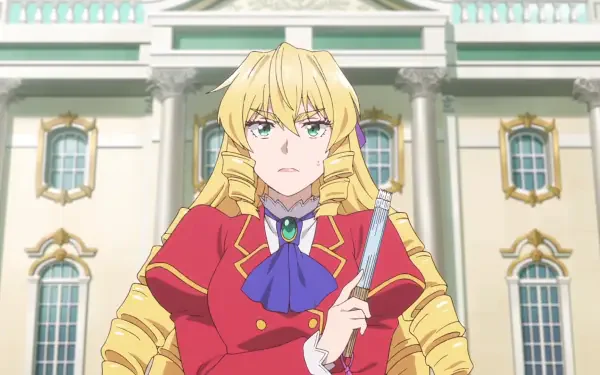 Anime From Bureaucrat to Villainess: Dad's Been Reincarnated! Grace Auvergne HD Desktop Wallpaper | Background Image