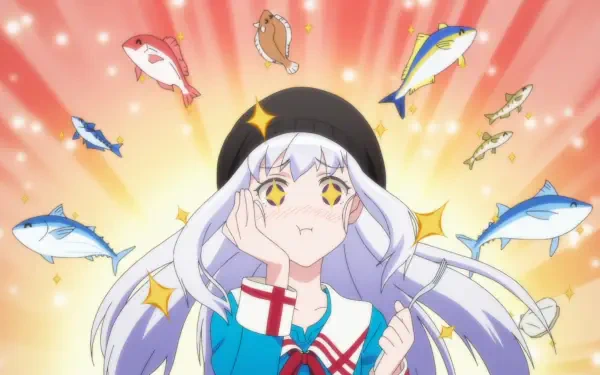 Anime Welcome to Japan Ms. Elf! Mariabelle (Welcome to Japan Ms. Elf!) HD Desktop Wallpaper | Background Image