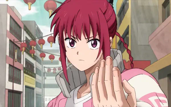 Anime Sakamoto Days Lu Xiaotang HD Desktop Wallpaper | Background Image