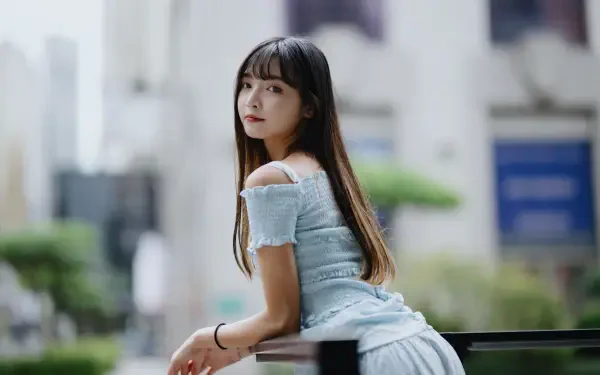 asian woman model cute HD Desktop Wallpaper | Background Image