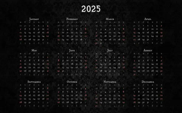2025 calendar text distressed HD Desktop Wallpaper | Background Image