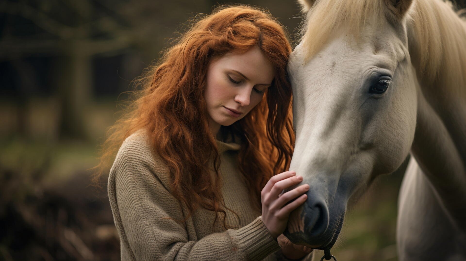 Download AI Art Horse 8k Ultra HD Wallpaper