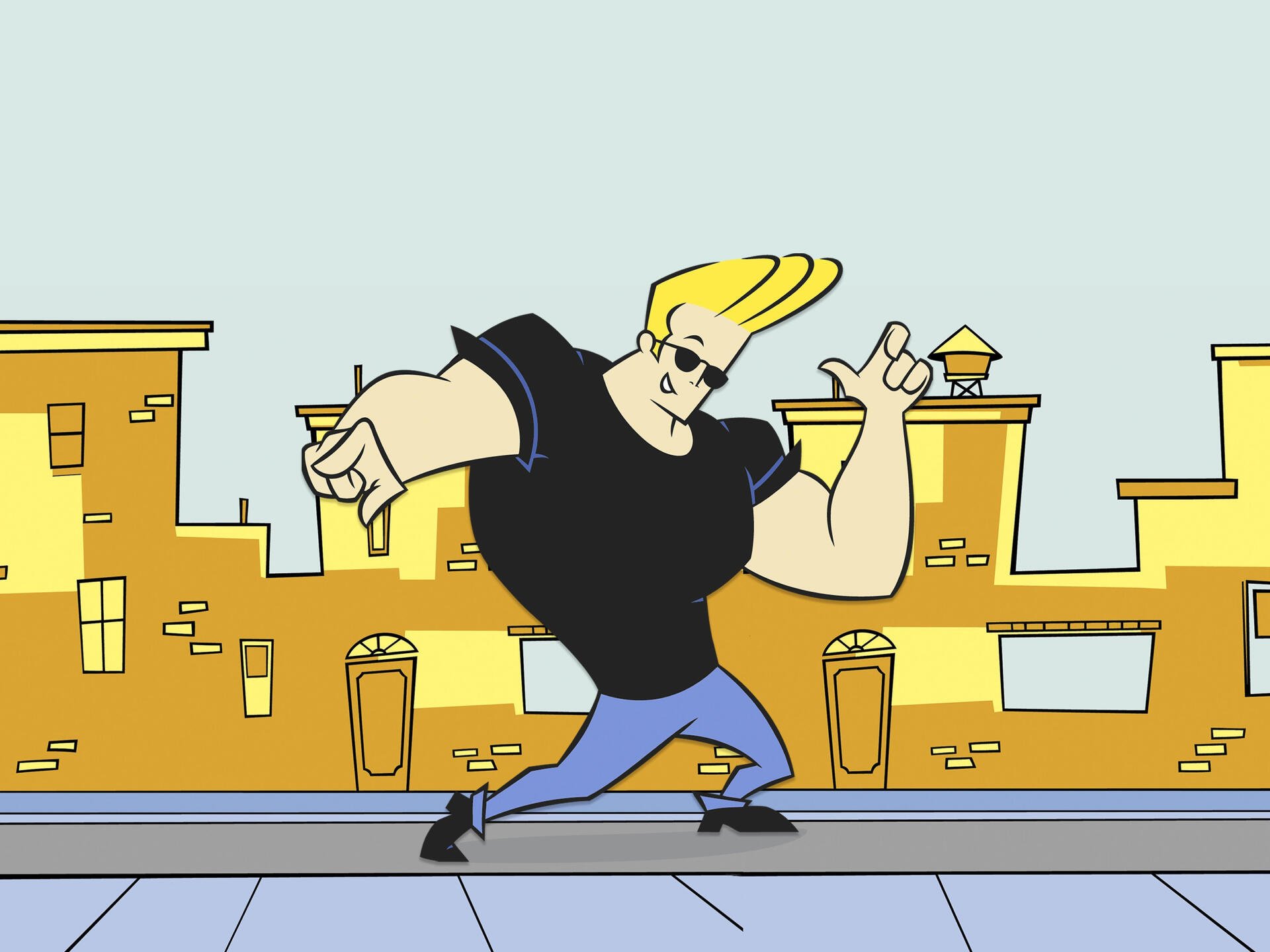 Download Johnny Bravo 4k Ultra HD Wallpaper