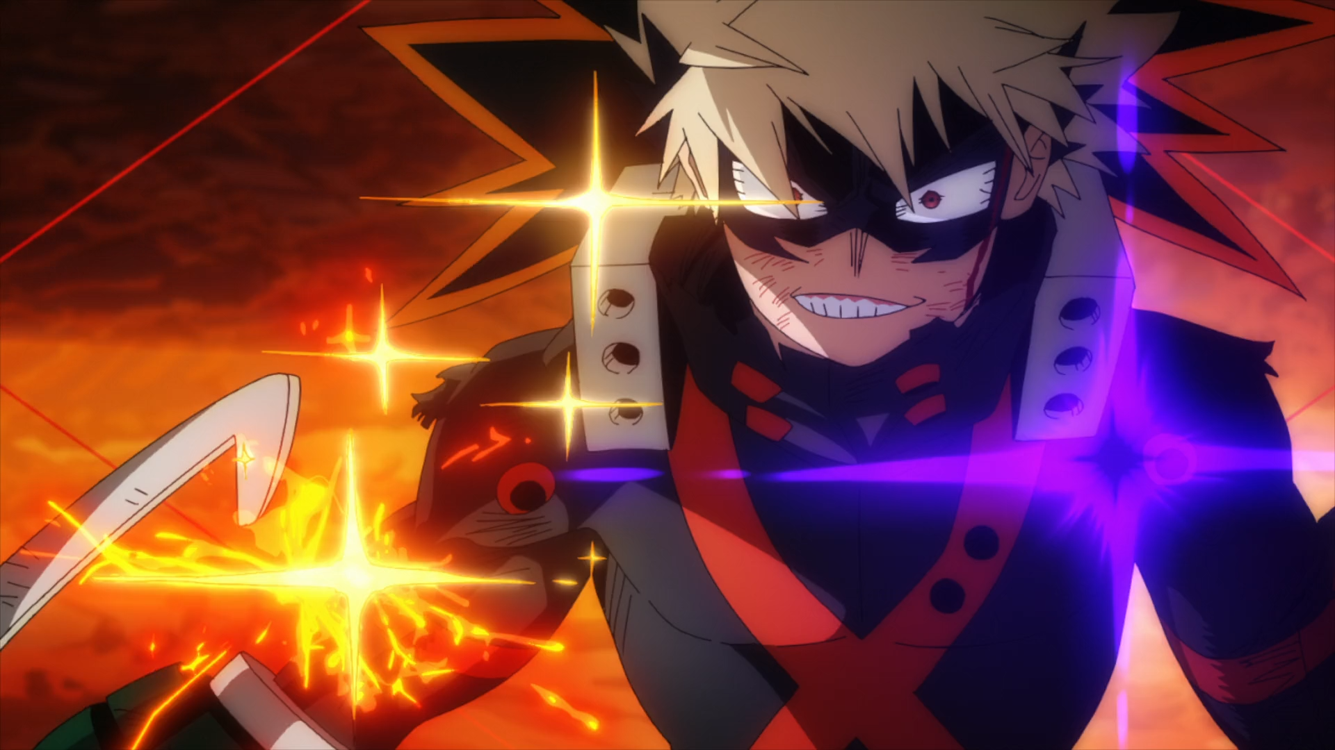 Download Anime My Hero Academia: You're Next My Hero Academia Katsuki Bakugou HD Wallpaper