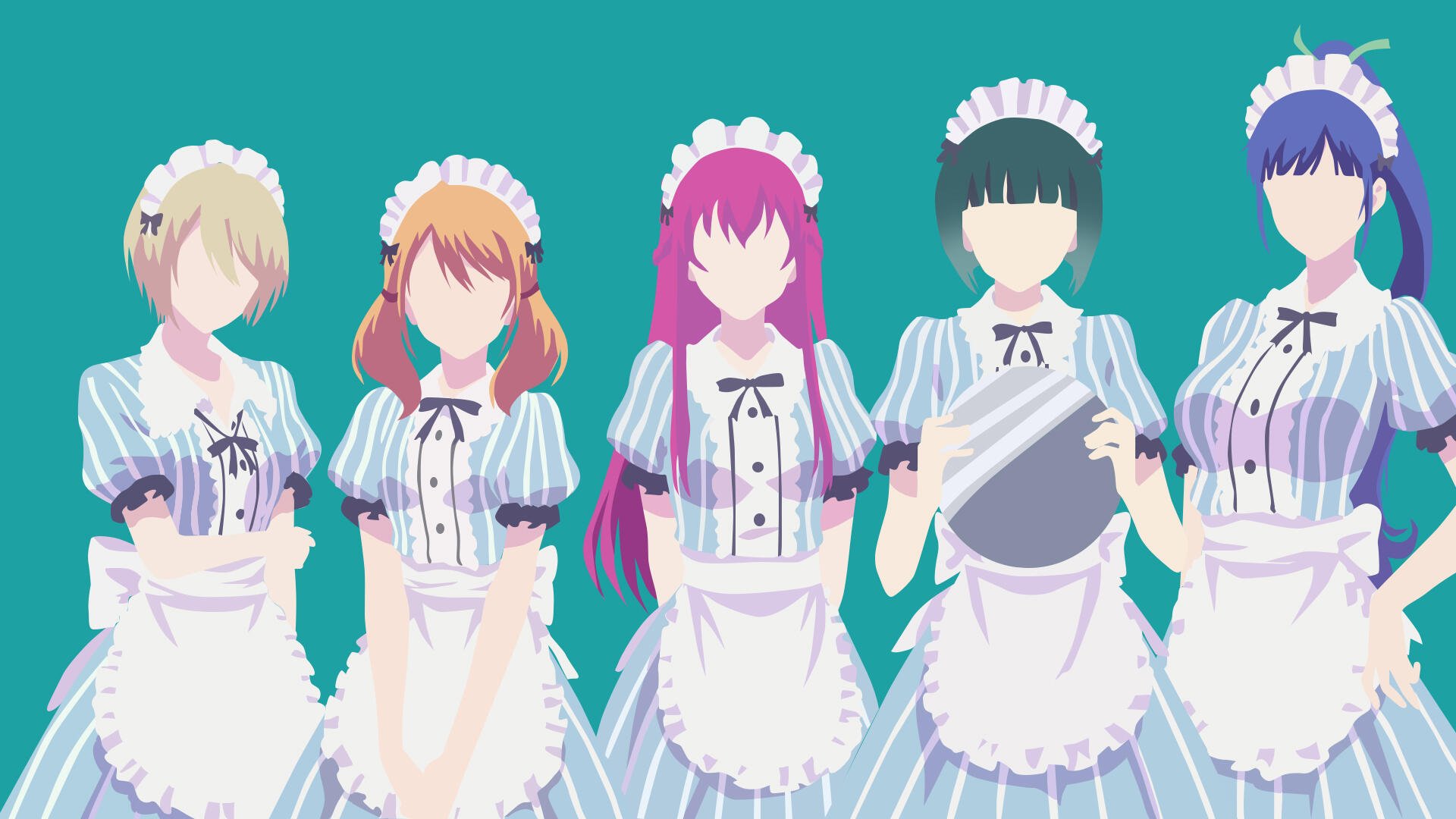 Download Anime The Café Terrace And Its Goddesses HD Wallpaper by XeiBan