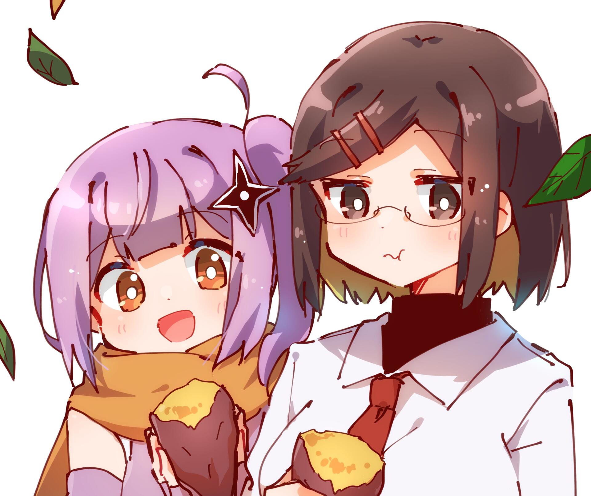 Download Anime A Ninja And An Assassin Under One Roof Satoko Kusagakure Konoha Koga HD Wallpaper by にゃー