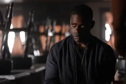 Sterling K. Brown in a dramatic scene from the TV show Paradise (2025), featured as a high-definition desktop wallpaper and background.