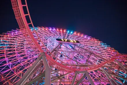ferris wheel man made HD Desktop Wallpaper | Background Image