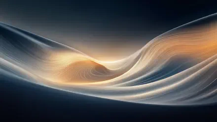 Abstract fluid shapes glow HD Desktop Wallpaper | Background Image