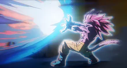 Dragon Ball DAIMA Goku Super Saiyan 4 HD Desktop Wallpaper | Background Image