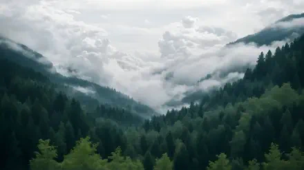forest landscape HD Desktop Wallpaper | Background Image