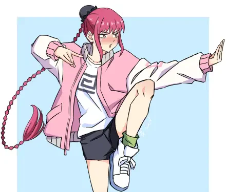 Anime Sakamoto Days Lu Xiaotang HD Desktop Wallpaper | Background Image