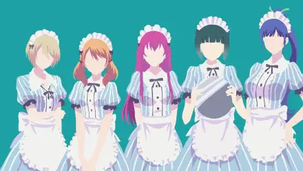 Anime The Café Terrace and Its Goddesses HD Desktop Wallpaper | Background Image