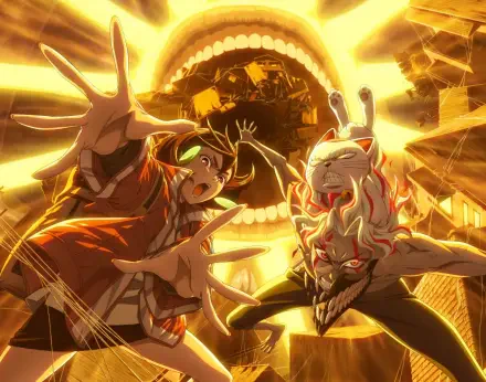 Anime Dandadan Momo Ayase Ken Takakura Turbo Granny HD Desktop Wallpaper | Background Image