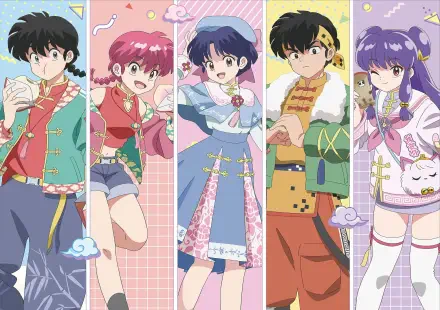 Anime Ranma ½ HD Desktop Wallpaper | Background Image