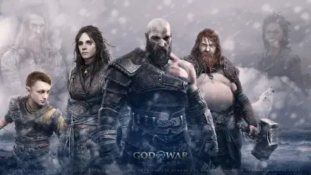 God of War: Ragnarök HD Desktop Wallpaper | Background Image