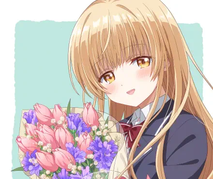 Anime The Angel Next Door Spoils Me Rotten Mahiru Shiina HD Desktop Wallpaper | Background Image