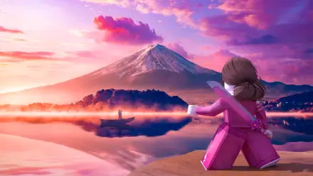  ROBLOX - Clean mountain wallpaper!