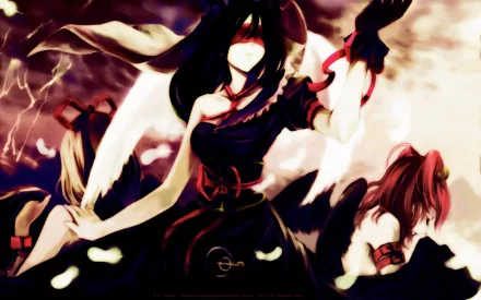 Medicine Melancholy Komachi Onozuka Eiki Shiki Anime Touhou HD Desktop Wallpaper | Background Image