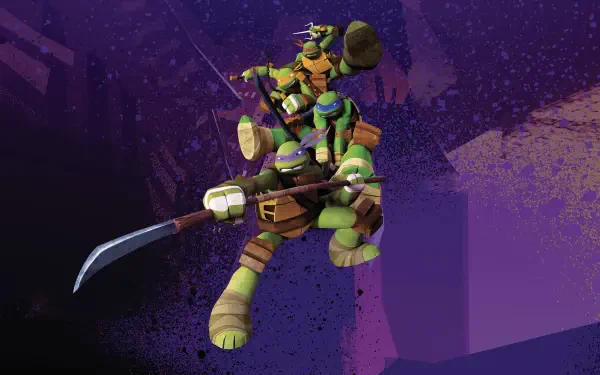 Teenage Mutant Ninja Turtles TV Show HD Desktop Wallpaper | Background Image