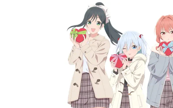 Anime Tying the Knot with an Amagami Sister Yae Amagami Asahi Amagami Yuna Amagami HD Desktop Wallpaper | Background Image