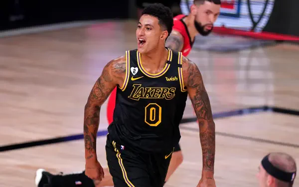 Sports basketball Kyle Kuzma NBA Los Angeles Lakers HD Desktop Wallpaper | Background Image
