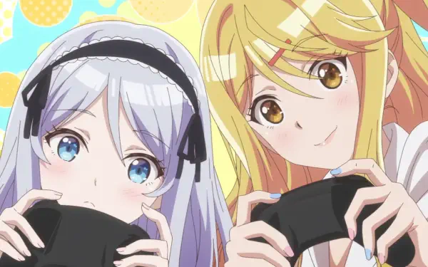 Anime I'm Getting Married to a Girl I Hate in My Class Himari Ishikura Shisei Houjou HD Desktop Wallpaper | Background Image