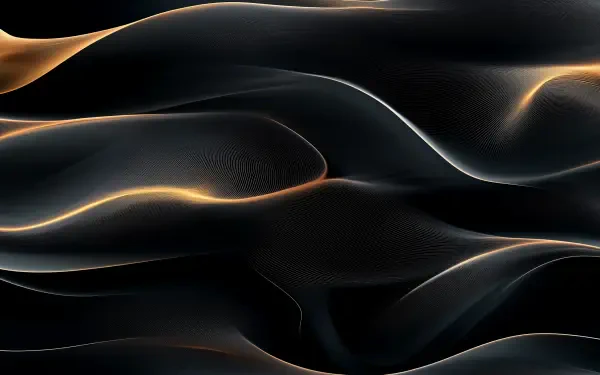 Abstract fluid shapes glow HD Desktop Wallpaper | Background Image