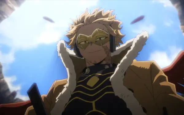 Anime My Hero Academia: You're Next My Hero Academia Hawks (Boku No Hero Academia) HD Desktop Wallpaper | Background Image