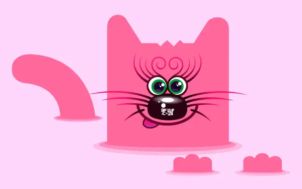  The Cat is Taking a Bath