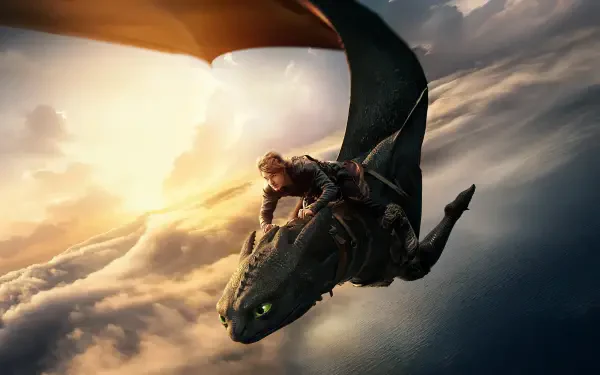 How to Train Your Dragon (2025) HD Desktop Wallpaper | Background Image