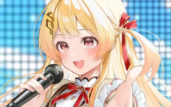 Otonose Kanade Virtual Youtuber girl Anime anime girl HD Desktop Wallpaper | Background Image