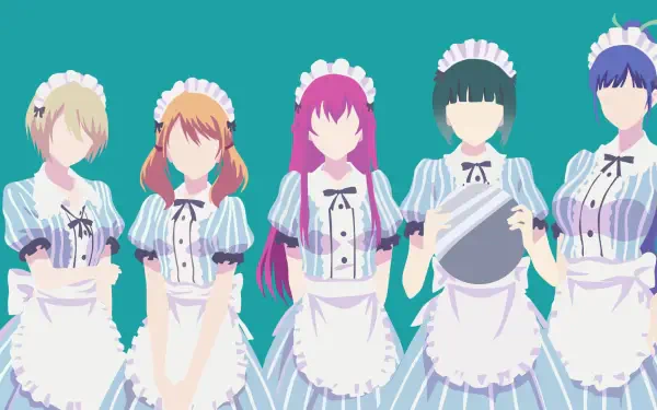 Anime The Café Terrace and Its Goddesses HD Desktop Wallpaper | Background Image