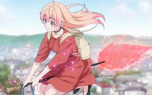 Anime WITCH WATCH Nico Wakatsuki HD Desktop Wallpaper | Background Image