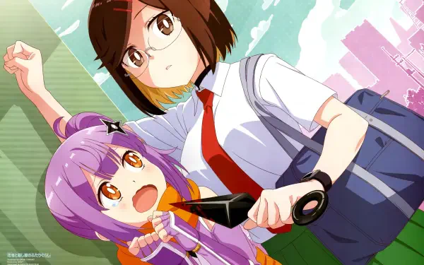 Anime A Ninja and an Assassin Under One Roof Satoko Kusagakure Konoha Koga HD Desktop Wallpaper | Background Image