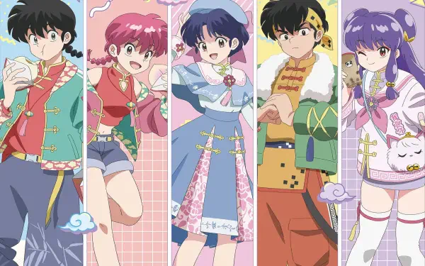 Anime Ranma ½ HD Desktop Wallpaper | Background Image