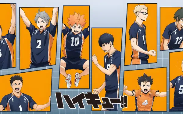 Anime Haikyū!! HD Desktop Wallpaper | Background Image